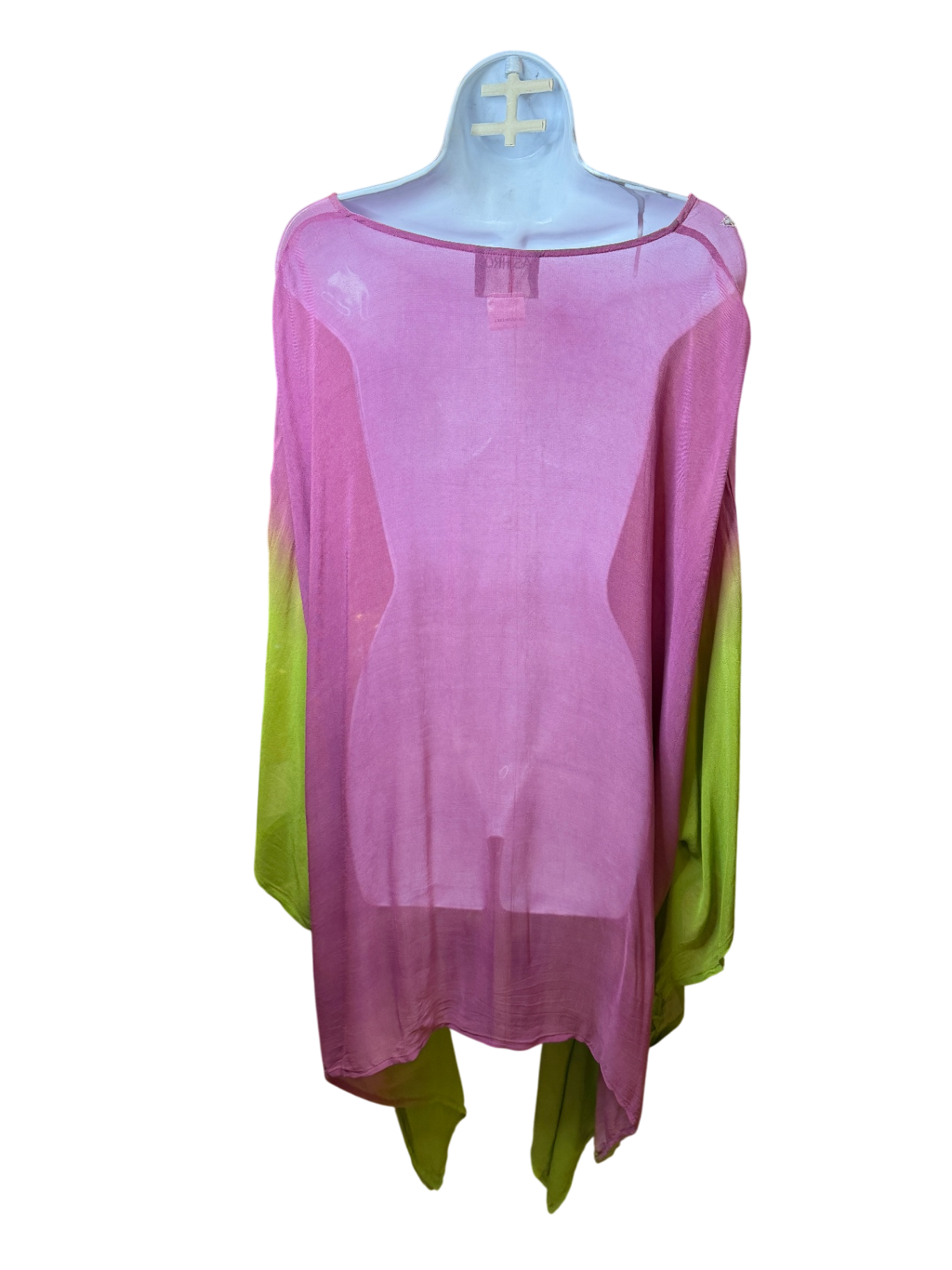 ASHRO Kaftan XXXL Pink and green