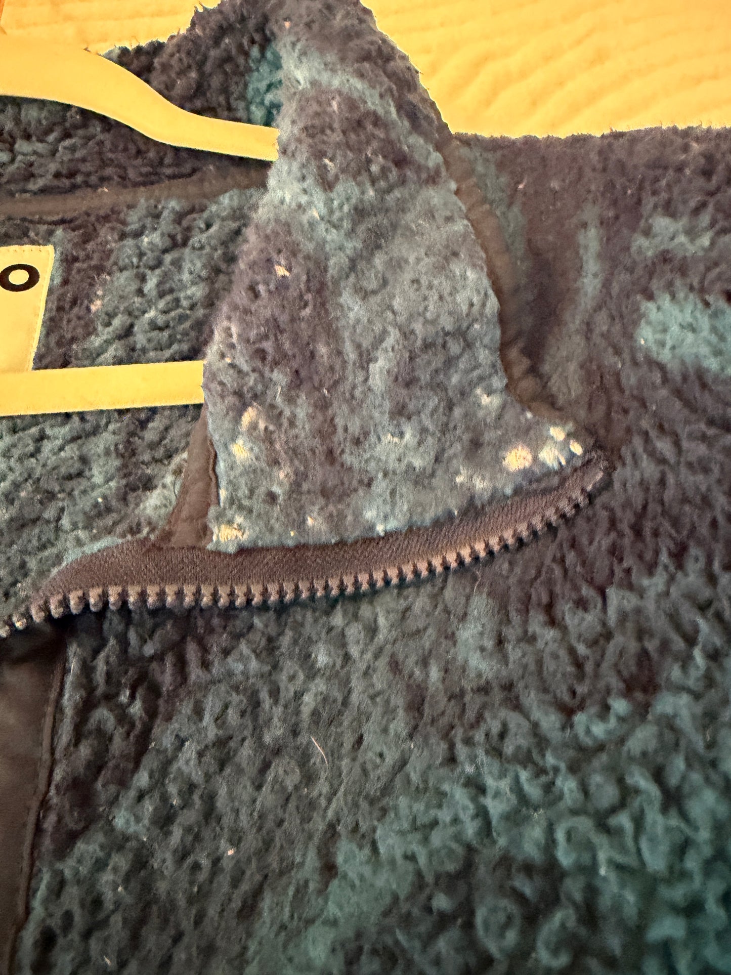 Full-Bag Value Bundle (XL+) 💙🌀🌊🧊 electric blue swirl fleece, black and blue Guy Fieri flame button down raver (factory tagged: