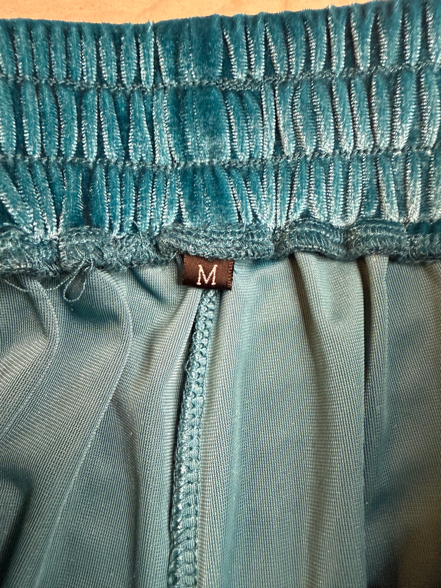 Half-Bag Value Bundle (M) 💙🌼🌺🪩 electric blue velvet oasis disco dude festival raver t-shirt button down with matching shorts set, floral yellow and red flowers and green leaves funky part button down