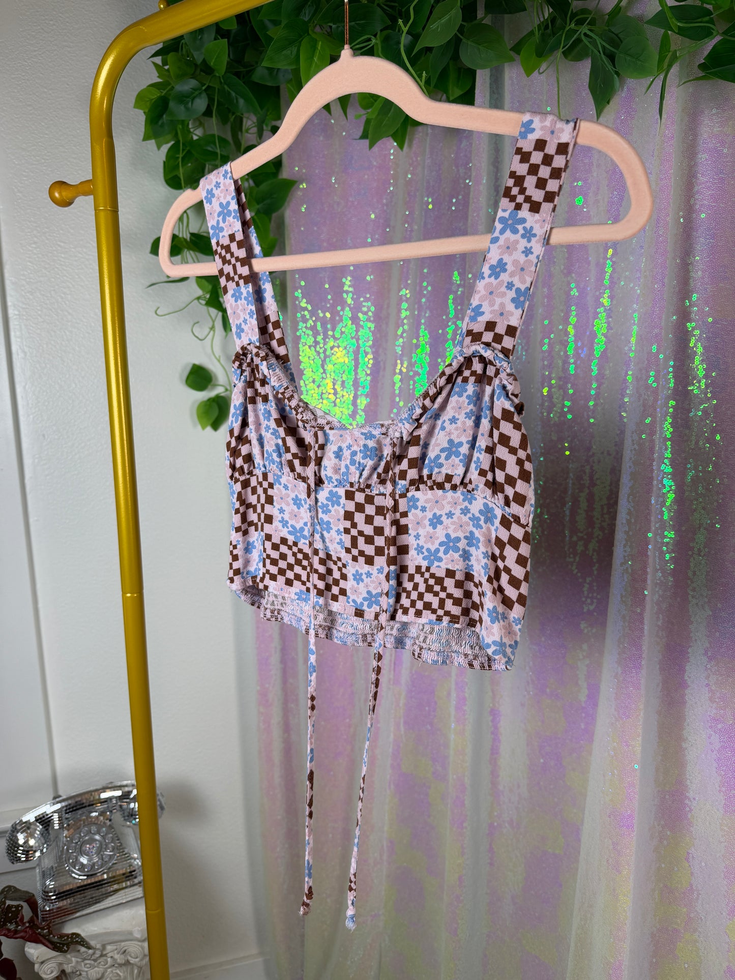 Full-Bag Value Bundle (S) 🪩💚🤎🌸  comfy time chill raver afters girlie mellowing out and rolling up sage, green, brown, orange (factory tagged: XXS, XS, S)