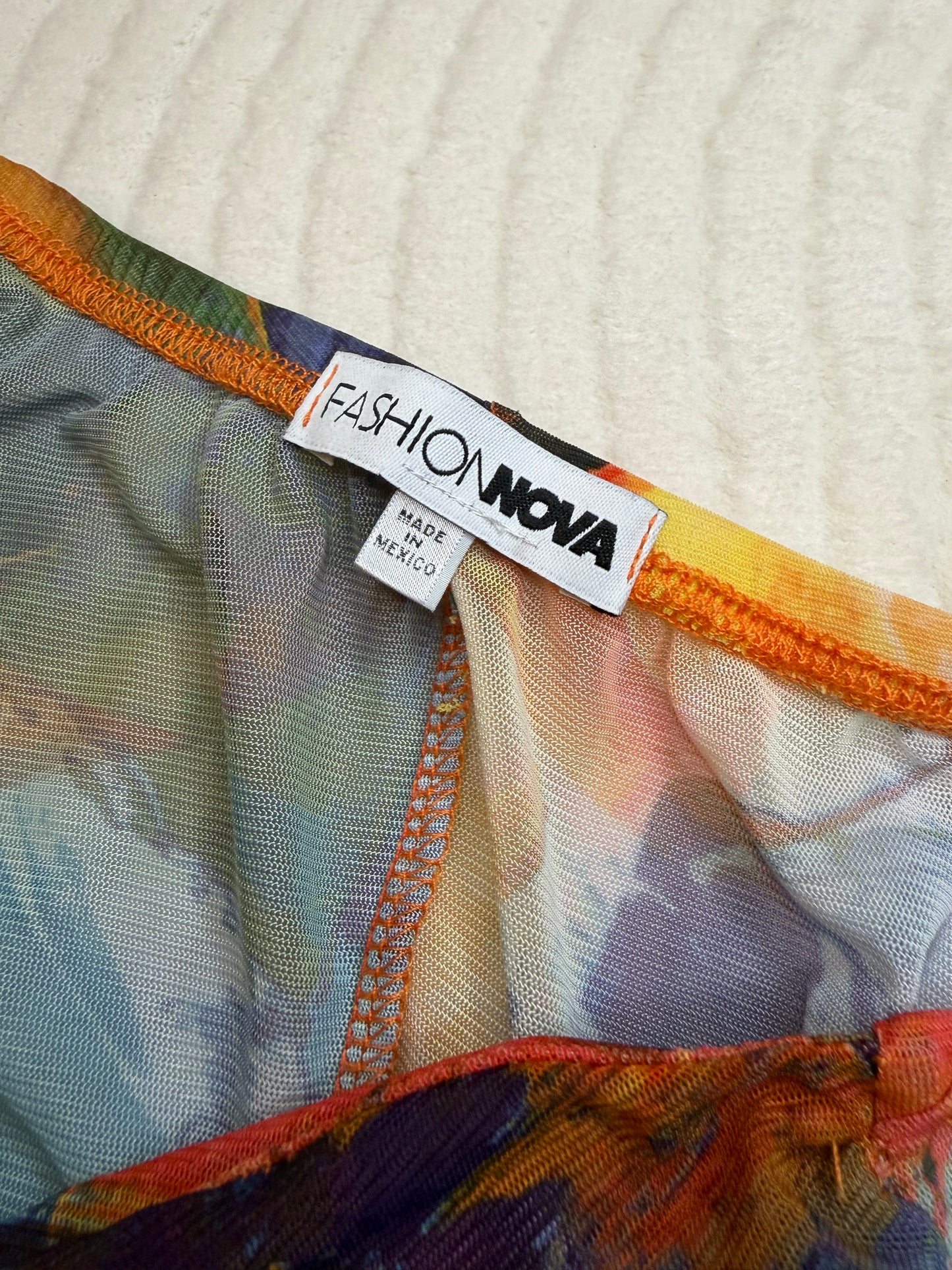 Quarter-Bag Value Bundle (L) 🍑🌸💗🔥 sunset flame red blue pink marble swirl mesh rave club party and silky dreams (factory tagged: M & L)