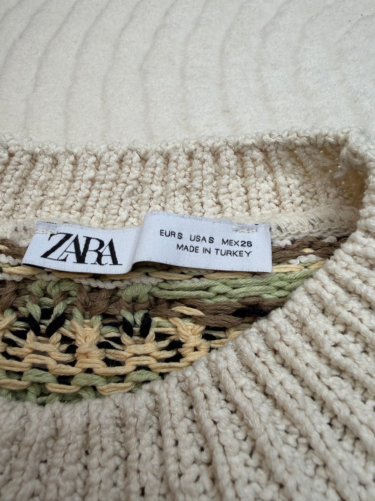 Full-Bag Value Bundle (M) 🌿🍯☕🍂 earthy fairy bard cottagecore studious milk maiden brown, cream knit crochet draw string crop tops and green cargo pants (factory tagged: 6, M, S)