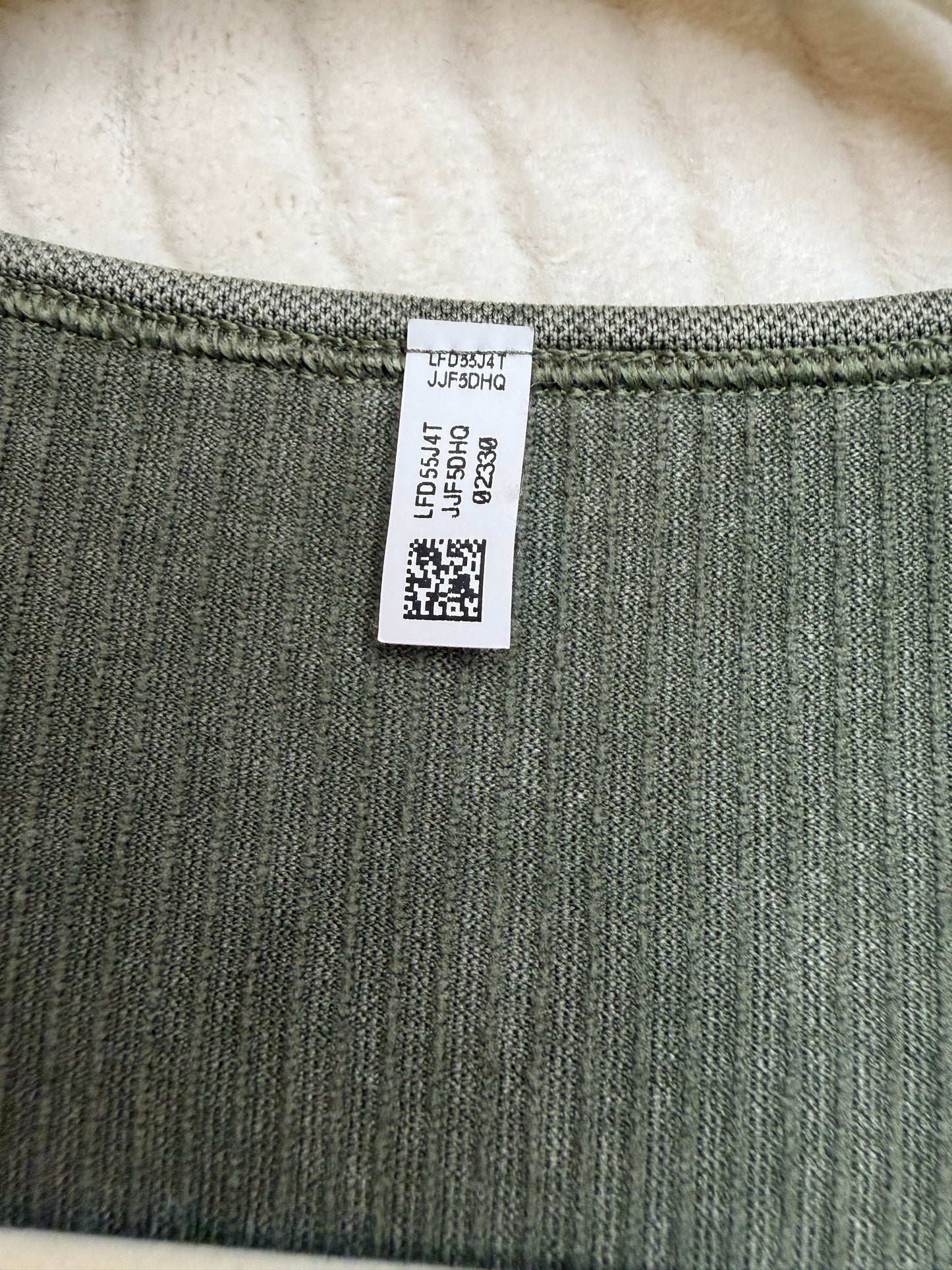 Full-Bag Value Bundle (M) 🌿🐆🌫️🍒 steamy jungle explorer brown and black cheetah print, gray rhinestoned cross t-shirt, green athletic long sleeve crop top, acid swirl gray and white t shirt, berry burgundy cargo pants (factory tagged: M)