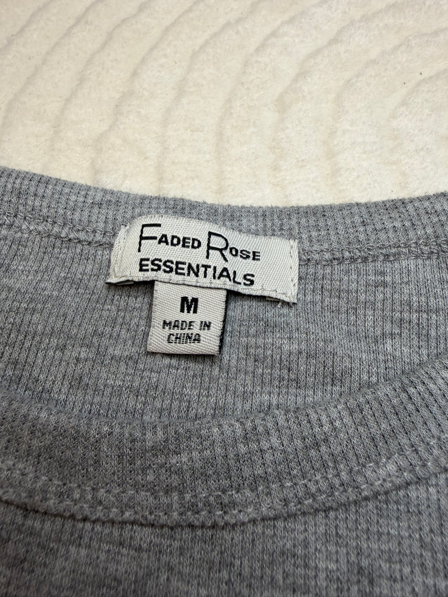 Full-Bag Value Bundle (M) 🌿🐆🌫️🍒 steamy jungle explorer brown and black cheetah print, gray rhinestoned cross t-shirt, green athletic long sleeve crop top, acid swirl gray and white t shirt, berry burgundy cargo pants (factory tagged: M)