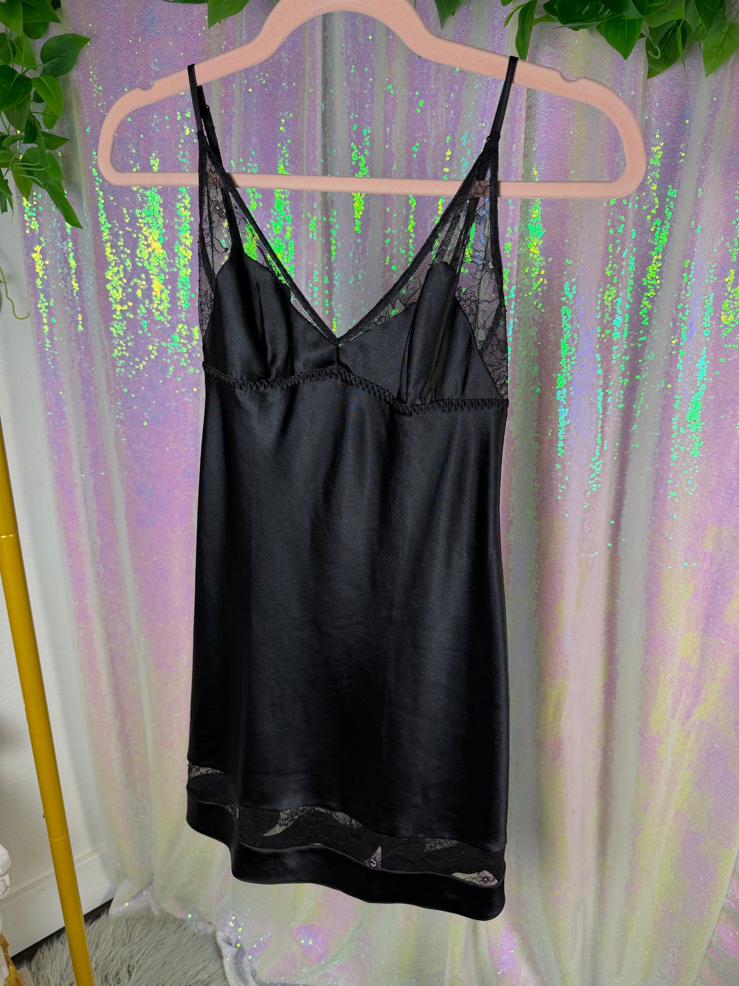 Half-Bag Value Bundle (S) 🌙🖤🍸🌿 soft-edge midnight shego to happy hour black silky slip, green lime body con midi dress, black zip up hoodie (factory tagged: XS & S)