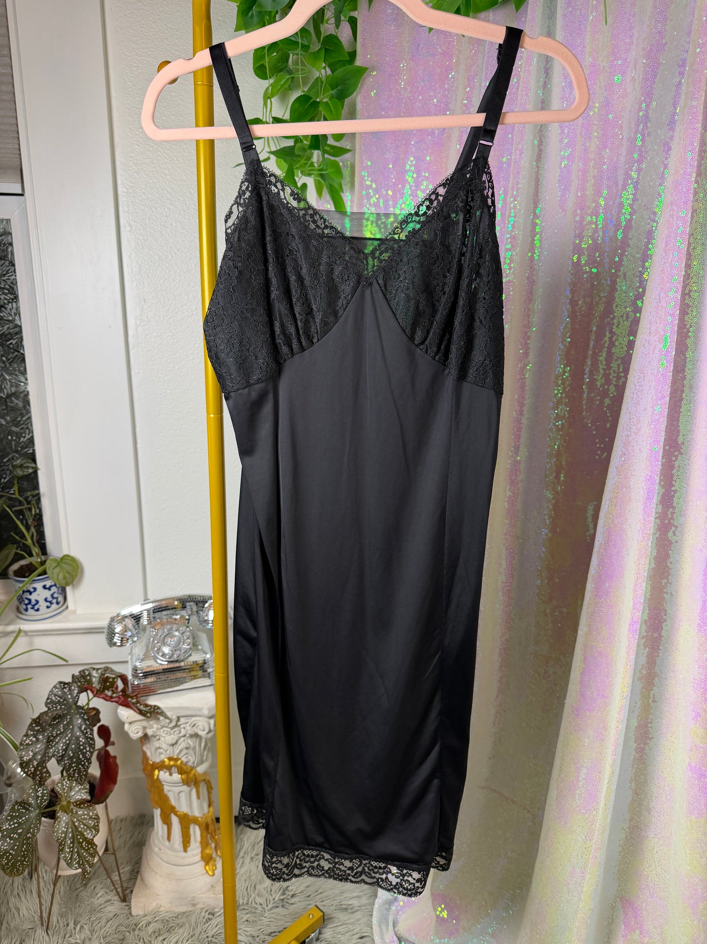 Quarter-Bag Value Bundle (XL+) 🖤🐈‍⬛🌹🕷️ midnight flower pollinator fairy void siren black and pink mesh and silky laced slips intimates delicates INC (factory tagged: XL)