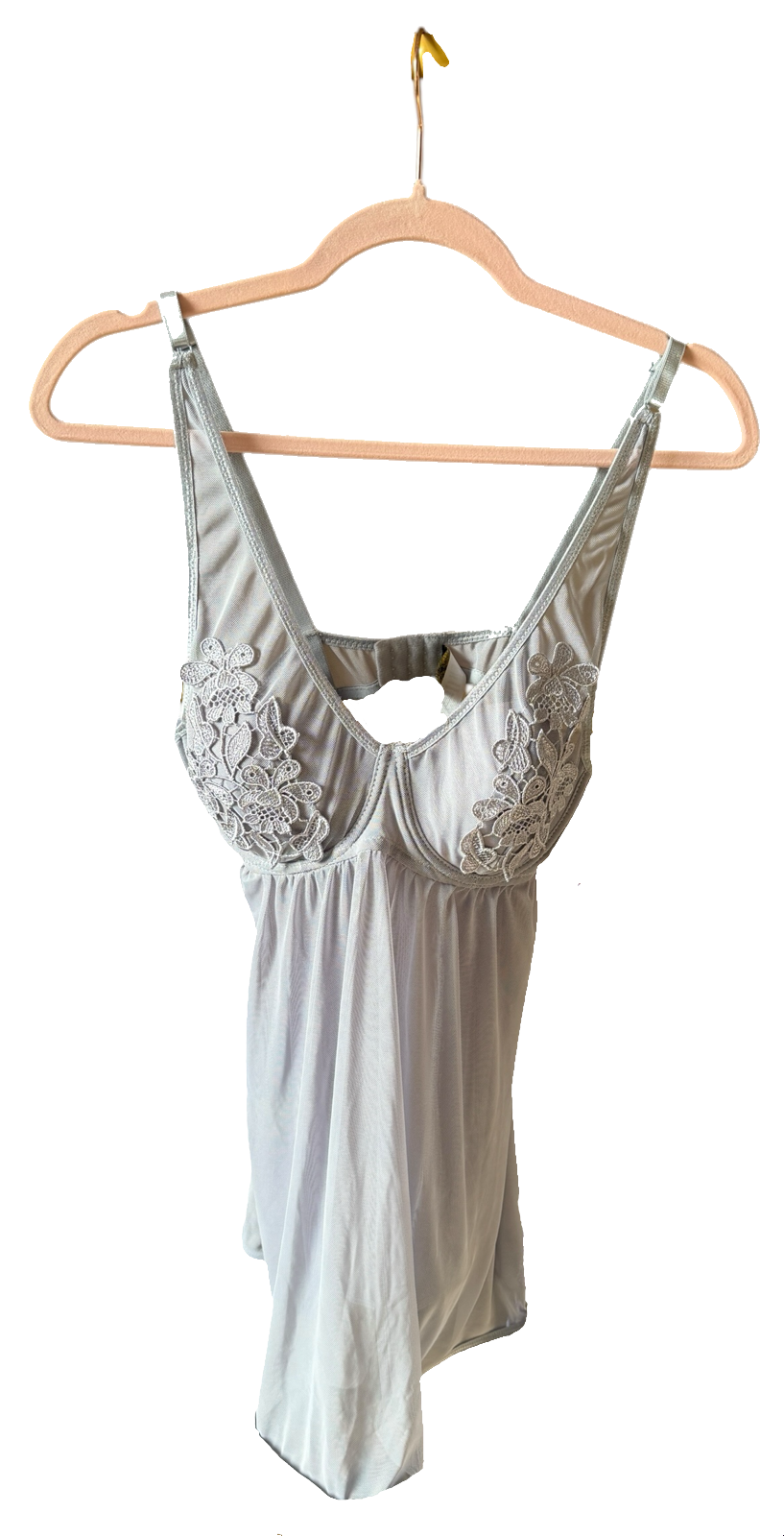 Full-Bag Value Bundle (L) 🌙💐🌸💜☁️ lavender Witchy Dreamer silky slips and crochet tank top and midsummer frock dress, purple, cream, blue