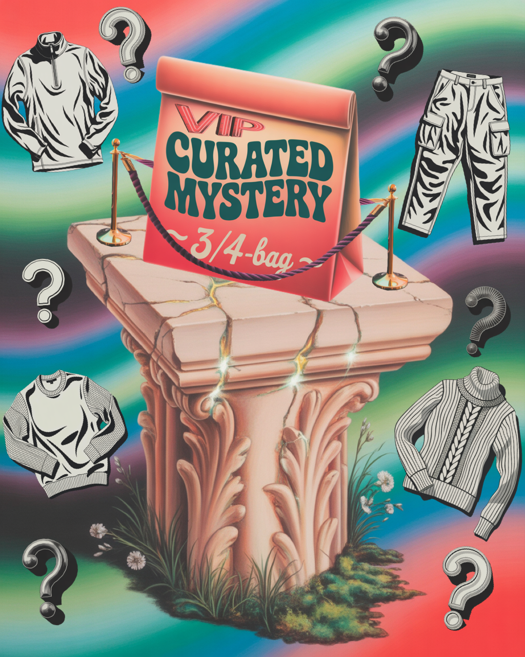 (3/4-Bag) 🔮🌀✨ 🧿 VIP Mystery Curation: rare, vintage, luxury...