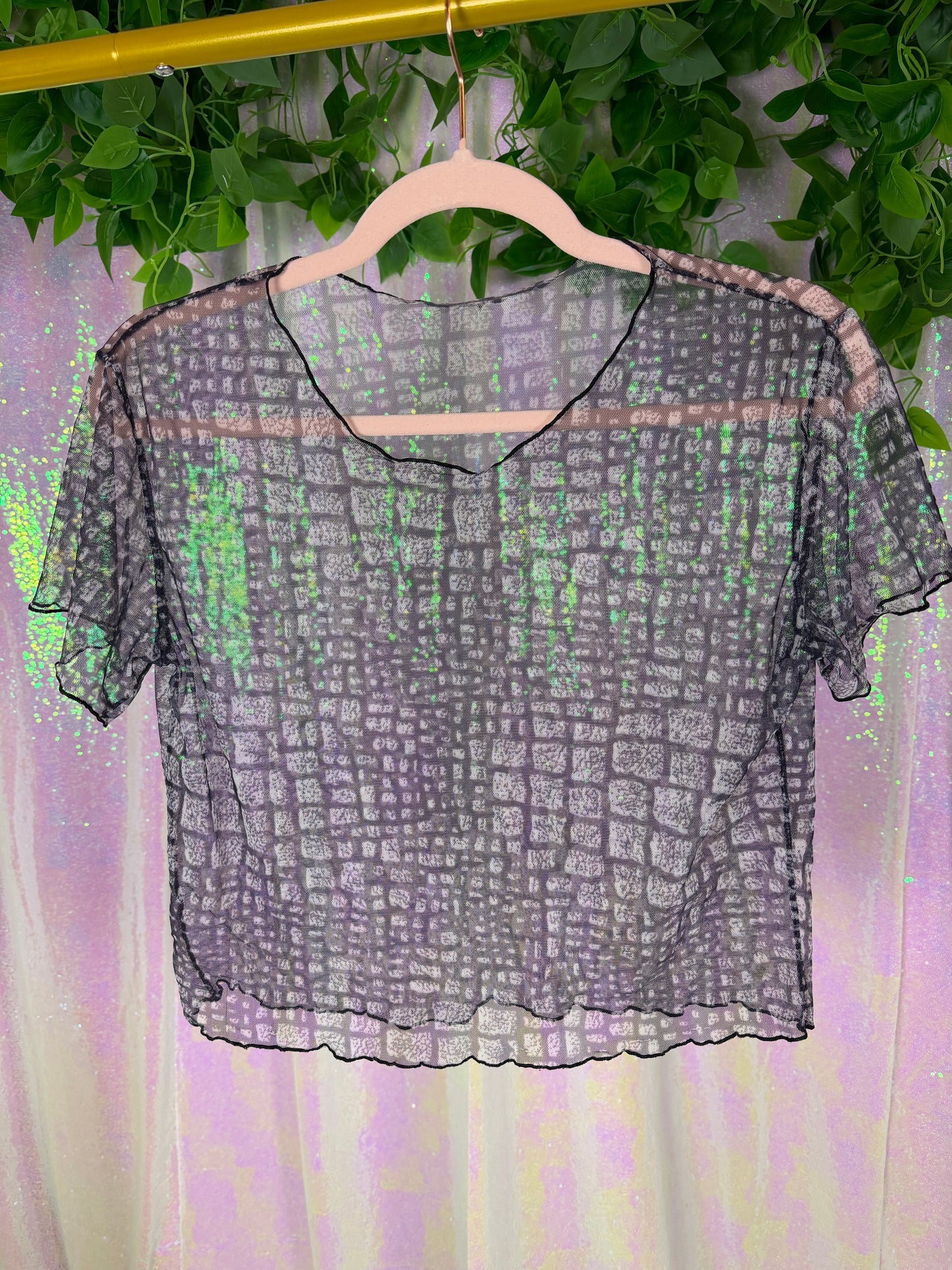 Full-Bag Bundle (M) 🐍🌿🍸🕷️ — jungle rave mesh, silky marble goddess, lime brat faux fur moment, sheer midnight lace (factory tagged: M, UK 8)