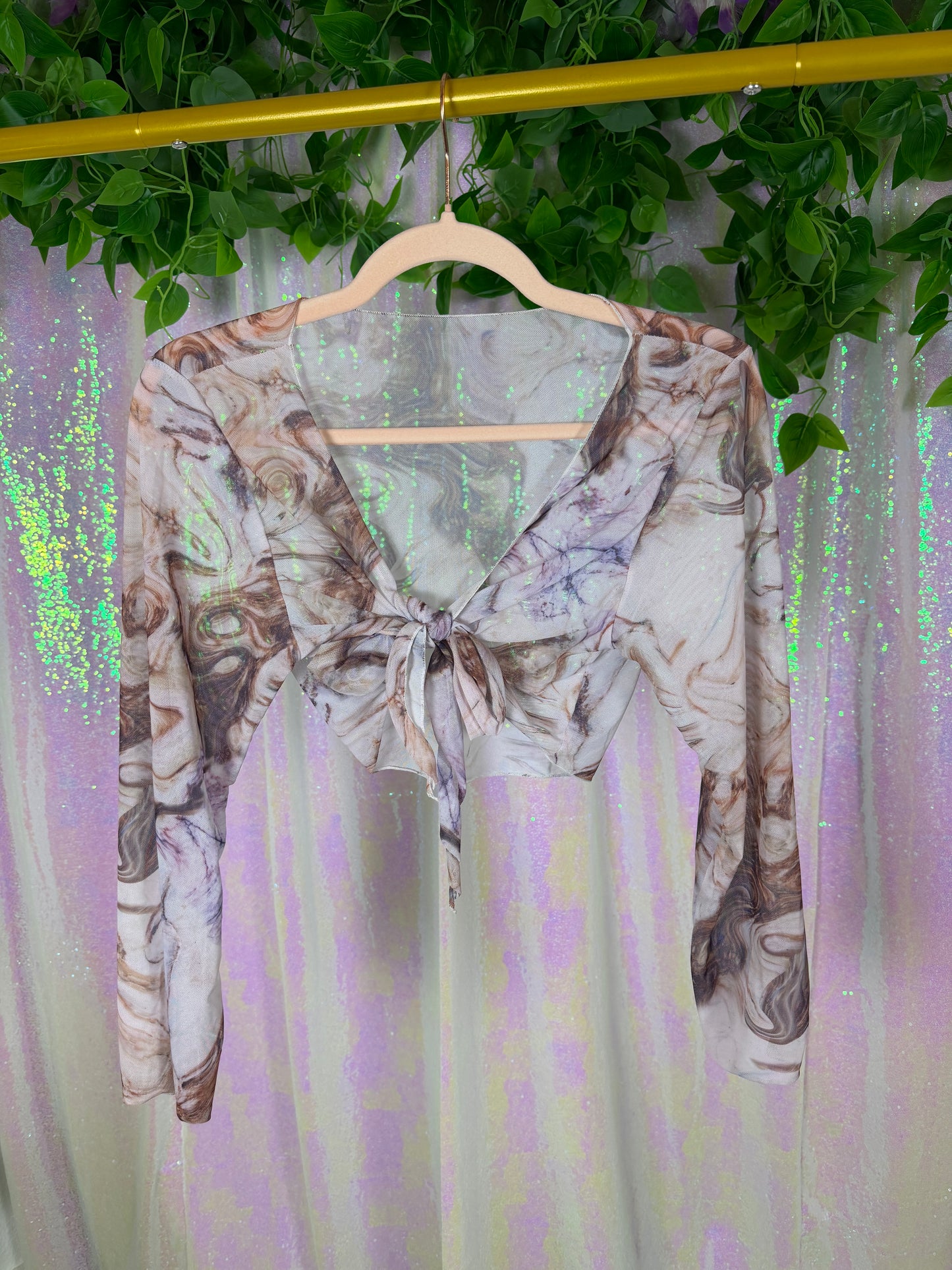 Full-Bag Bundle (M) 🐍🌿🍸🕷️ — jungle rave mesh, silky marble goddess, lime brat faux fur moment, sheer midnight lace (factory tagged: M, UK 8)