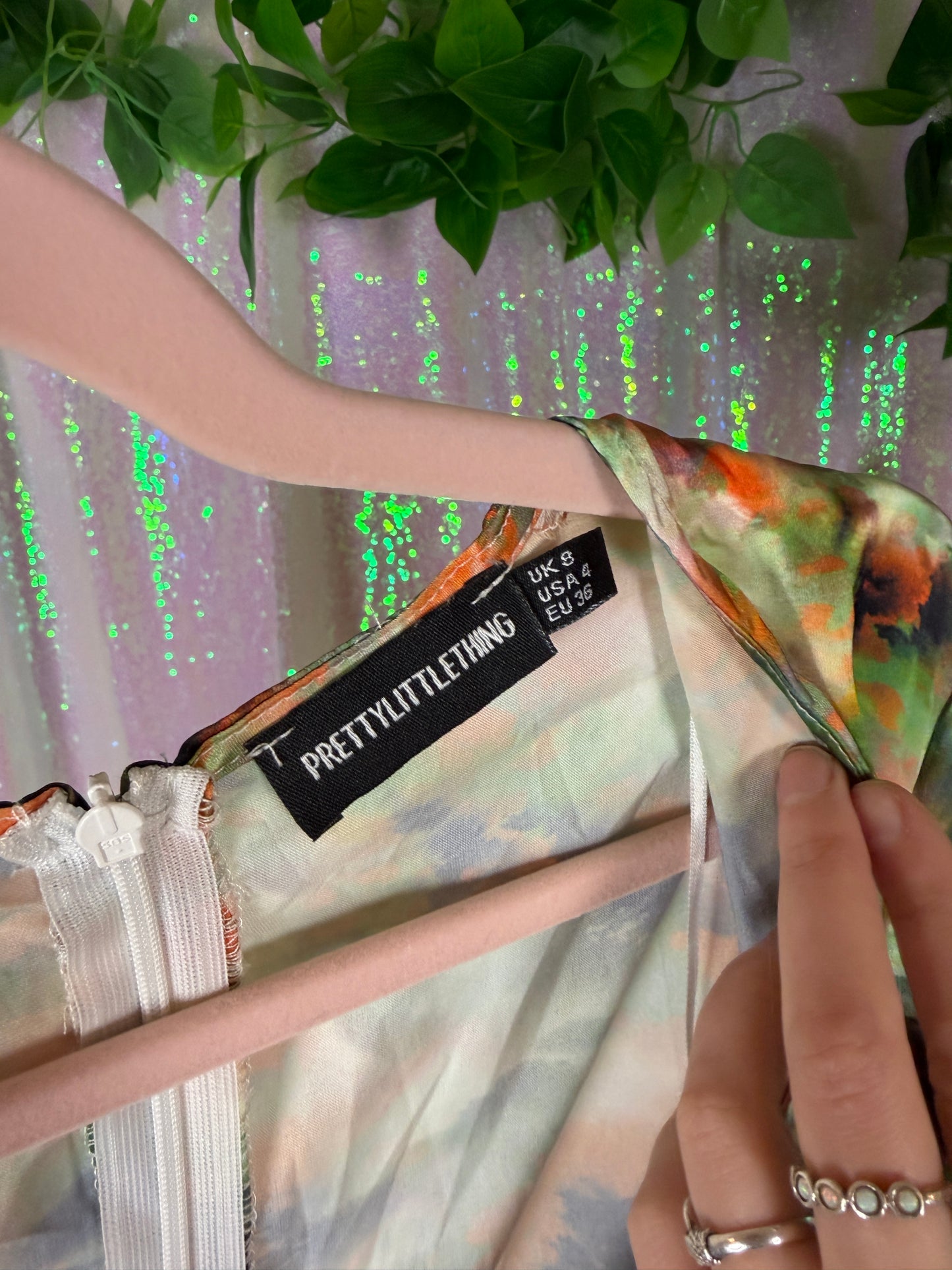 Full-Bag Bundle (M) 🐍🌿🍸🕷️ — jungle rave mesh, silky marble goddess, lime brat faux fur moment, sheer midnight lace (factory tagged: M, UK 8)