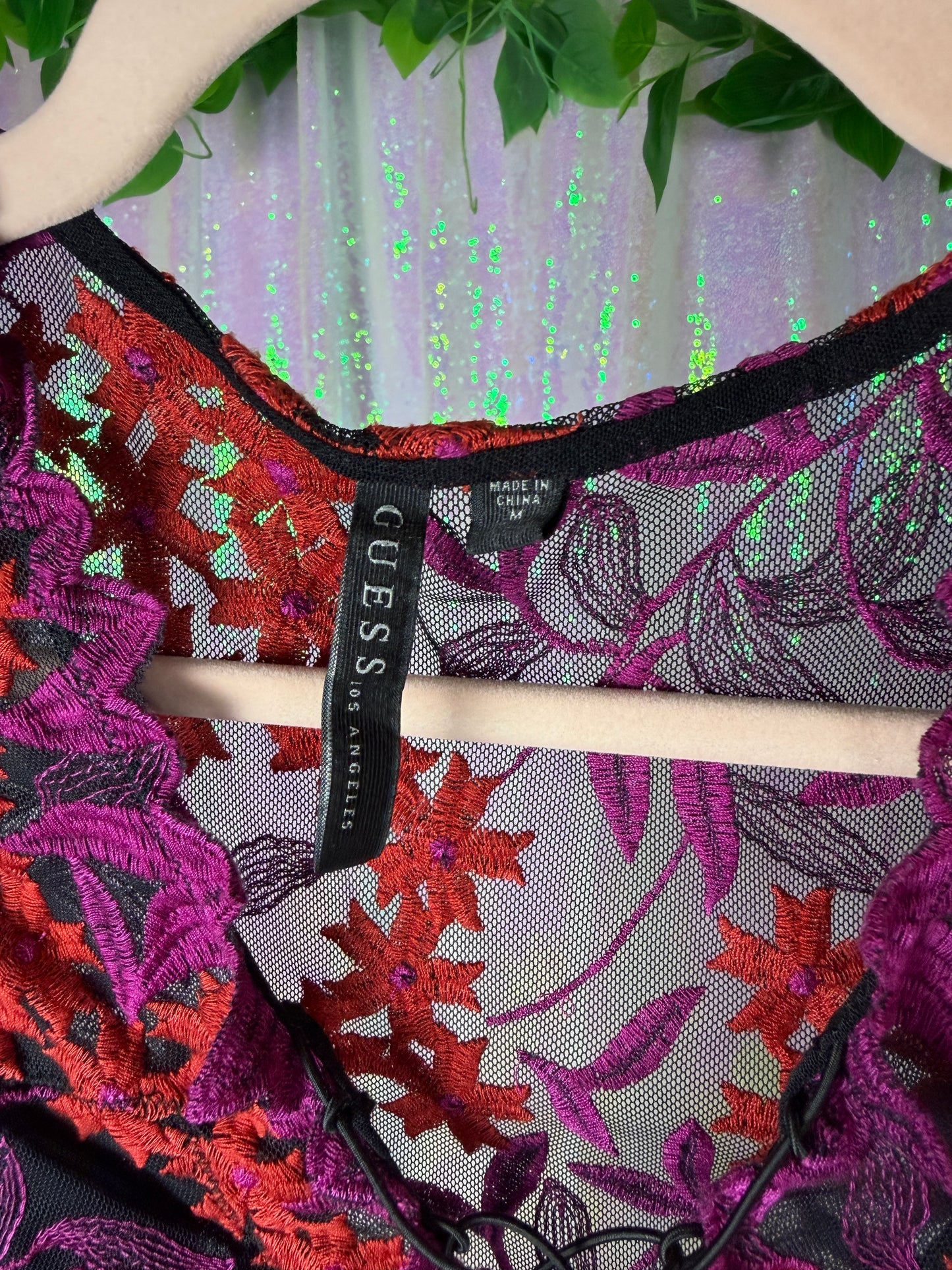 Half-Bag Bundle (S) 🖤🔥💋💜 — rave siren cyber fairy spotted at the victoria’s secret afterparty, 90s club kid layering lingerie (factory tagged: S, S/M, 34C, OS)