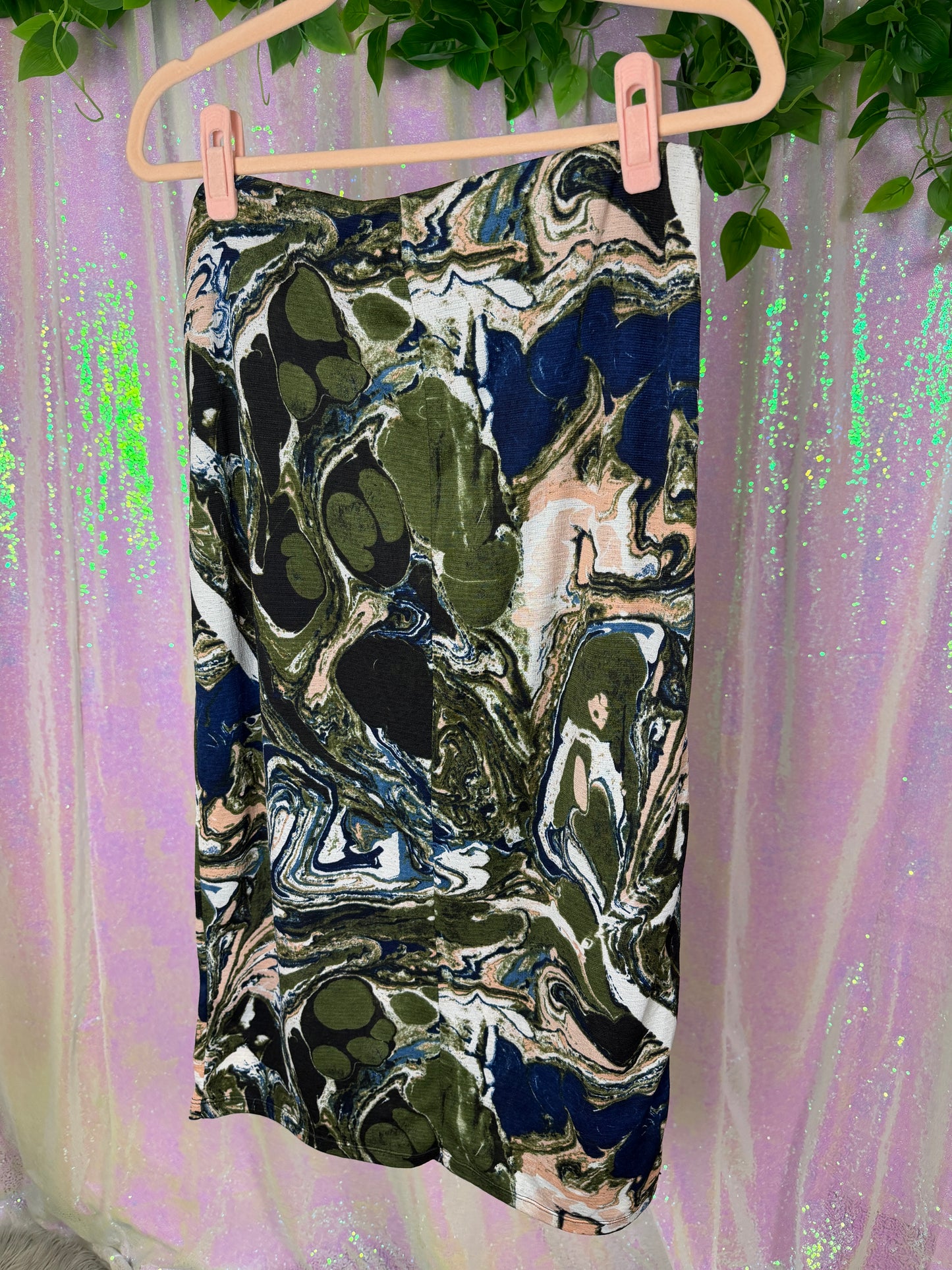 3/4-Bag Bundle (M) — 🌀🧿💋🐆 swirl mesh jungle raver, office to club, sheer layering (factory tagged: S, M)