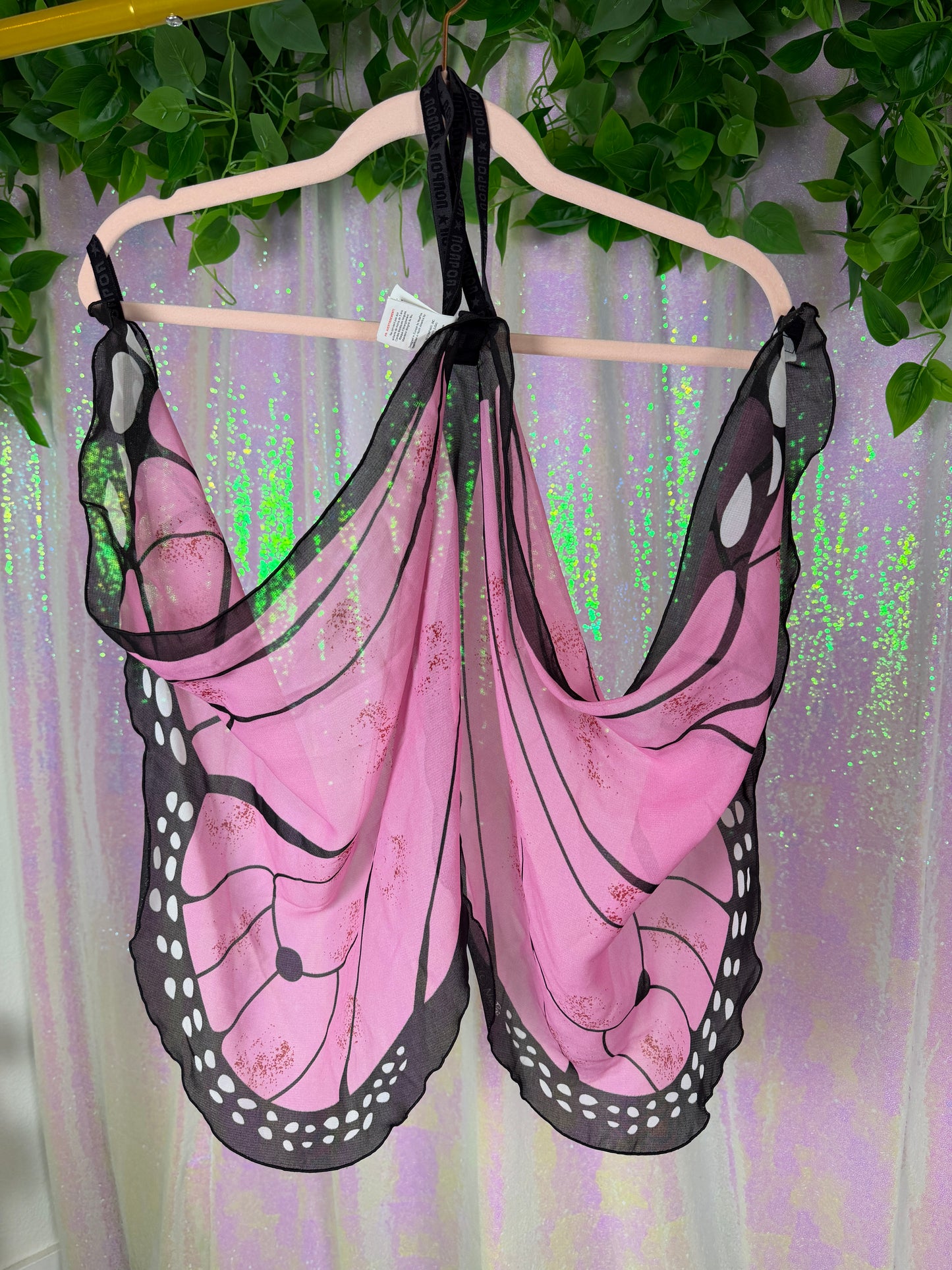 Half-Bag Bundle (XL+) — 🦋🌸🖤💚 fairy y2k butterfly raver, lace layering lingerie, neon green checkered crochet shorts (factory tagged: M, XL+)