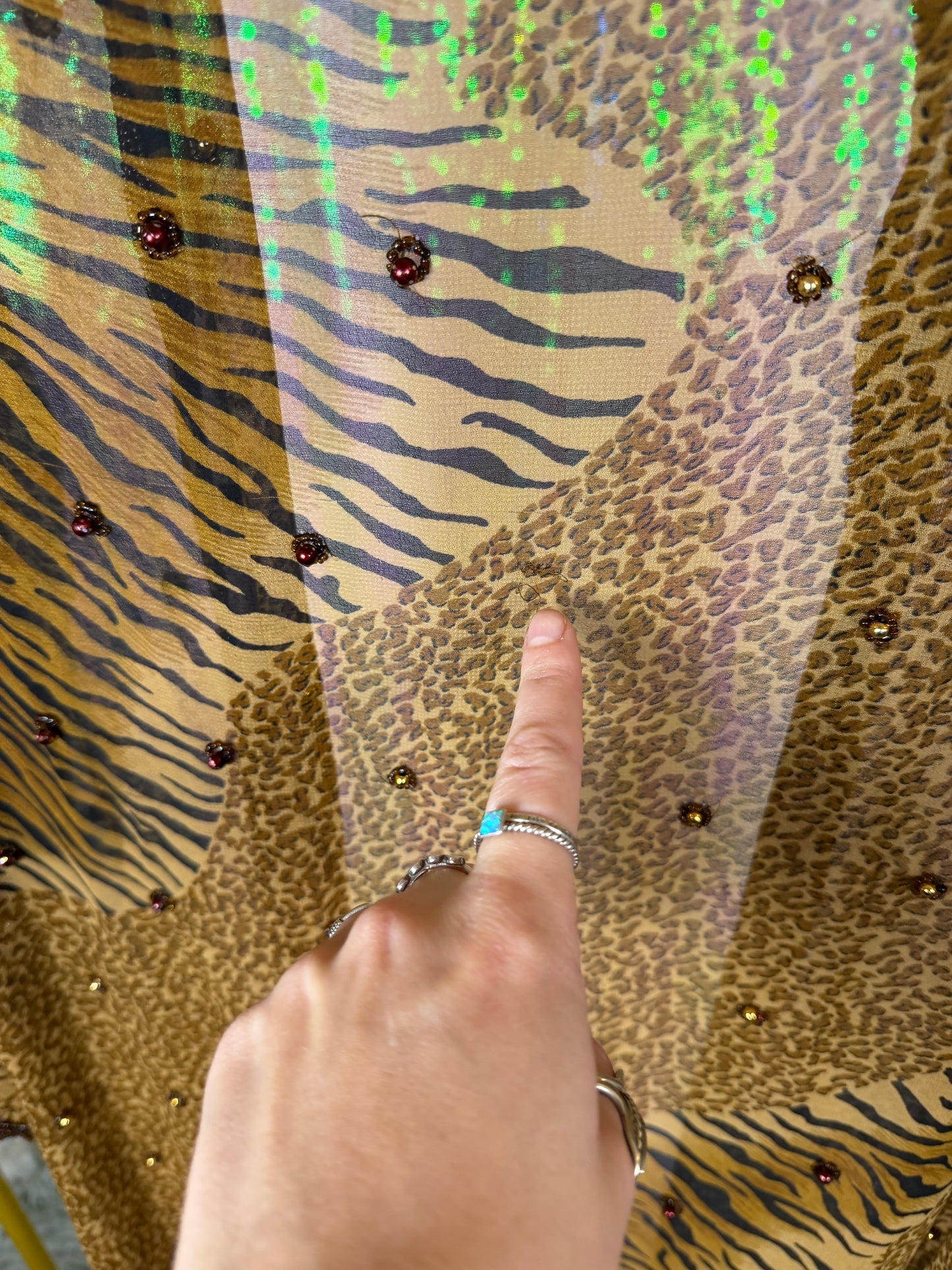 Half-Bag Bundle (S) — 🐆🍸💋🐾 wildly sexy raver, sheer cheetah-print jungle glam, flirty pool party real housewife (factory tagged: S, 4)