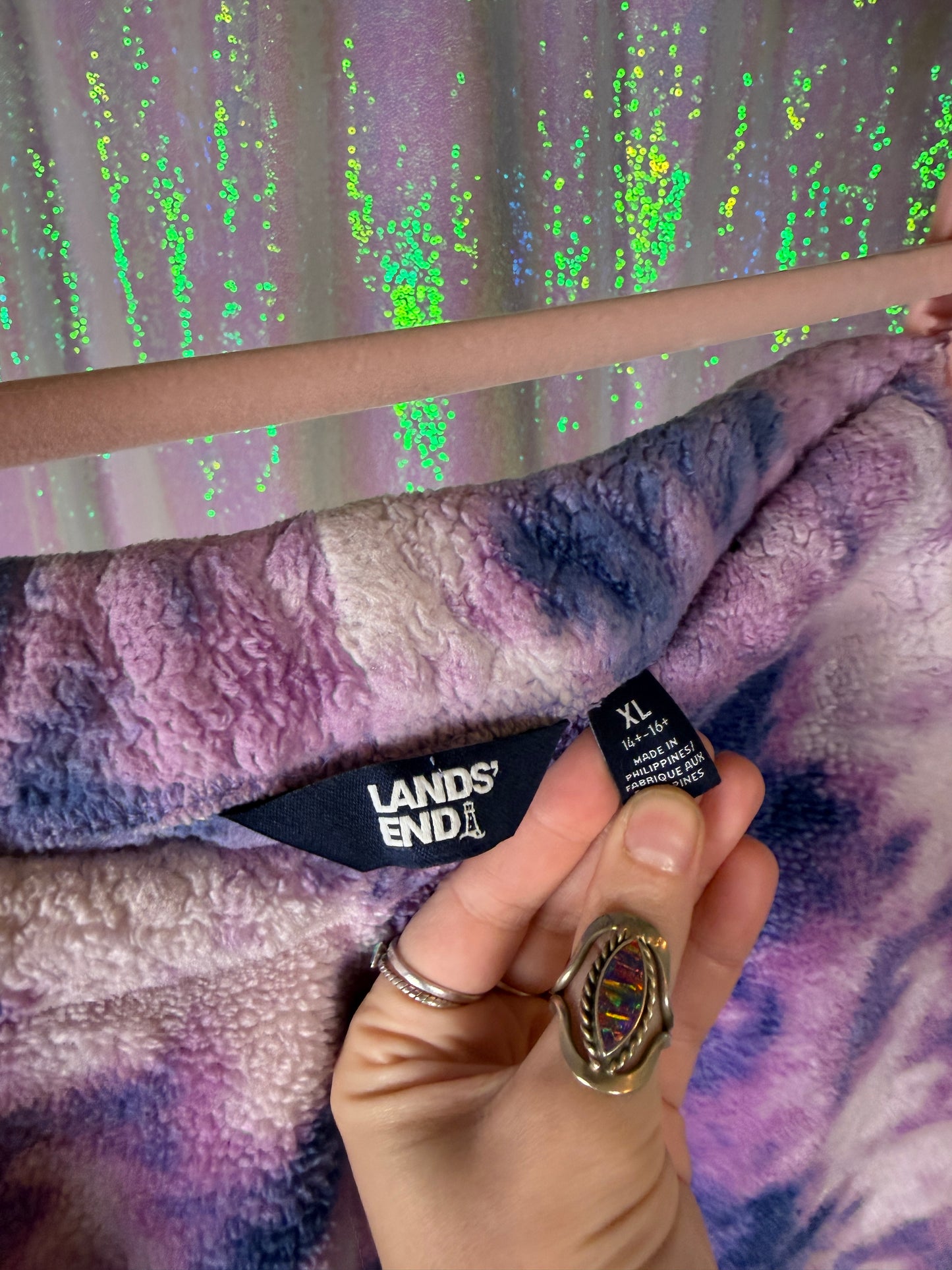 Full-Bag Bundle (L) — 💜🌸🧁🍬 soft lavender haze cozy camping girlie, dreamy lounge fleece plush set (factory tagged: S, XL)