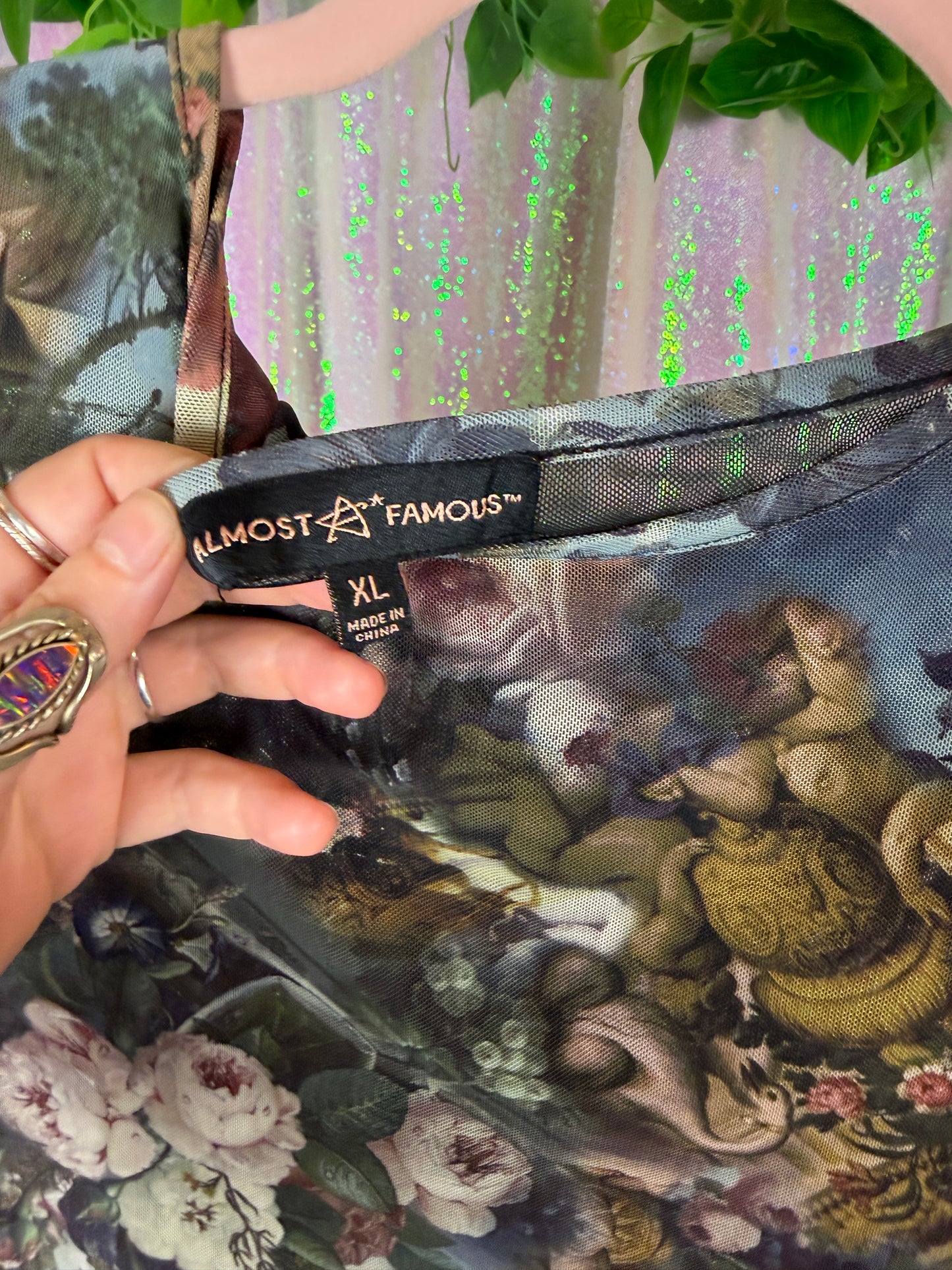 Quarter-Bag Bundle (L) — 🕯️🥀📜🕊️ dark baroque gothic satin femme, mesh renaissance romantic layer (factory tagged: XL, L)