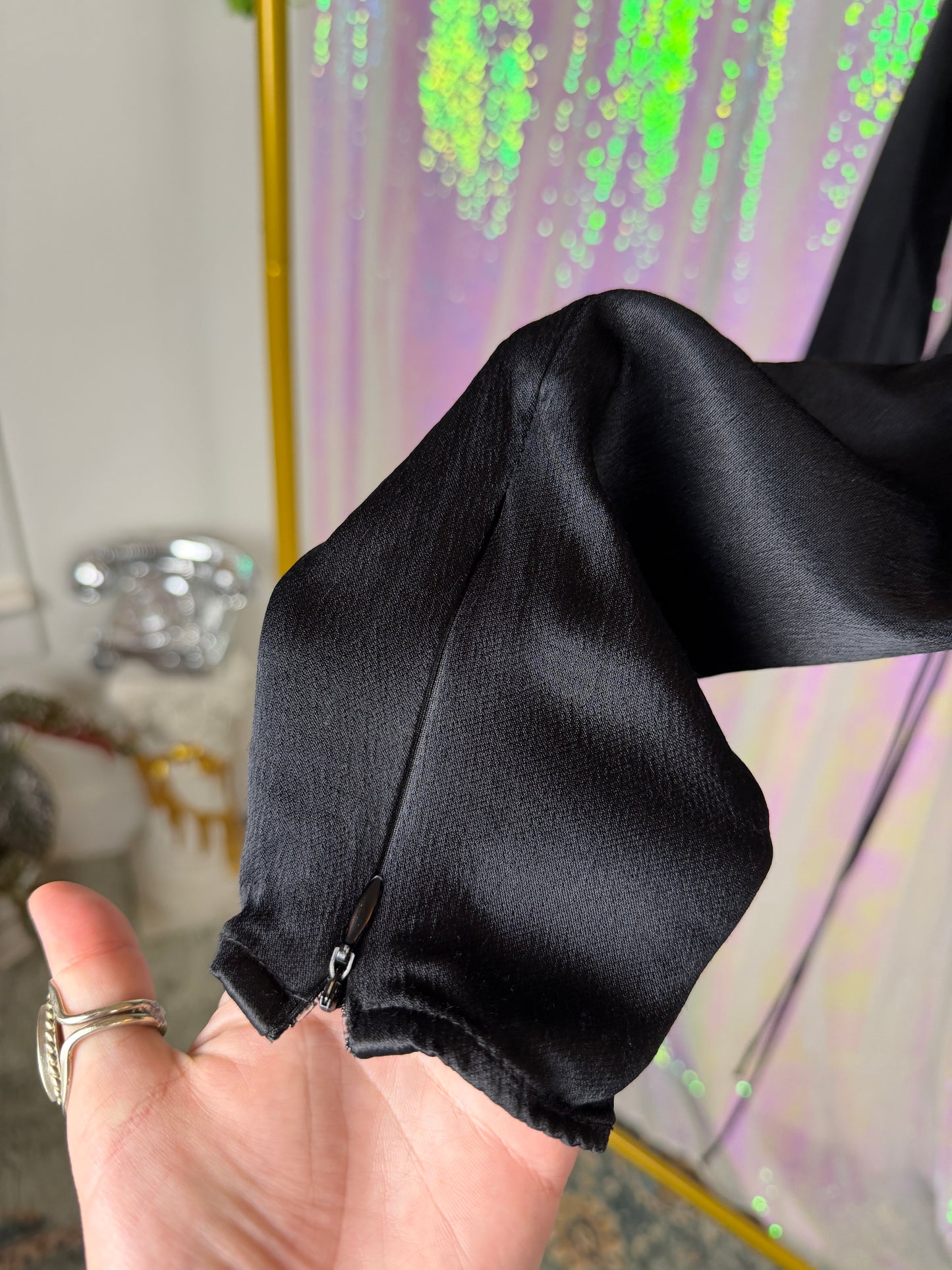 Quarter-Bag Bundle (L) — 🕯️🥀📜🕊️ dark baroque gothic satin femme, mesh renaissance romantic layer (factory tagged: XL, L)