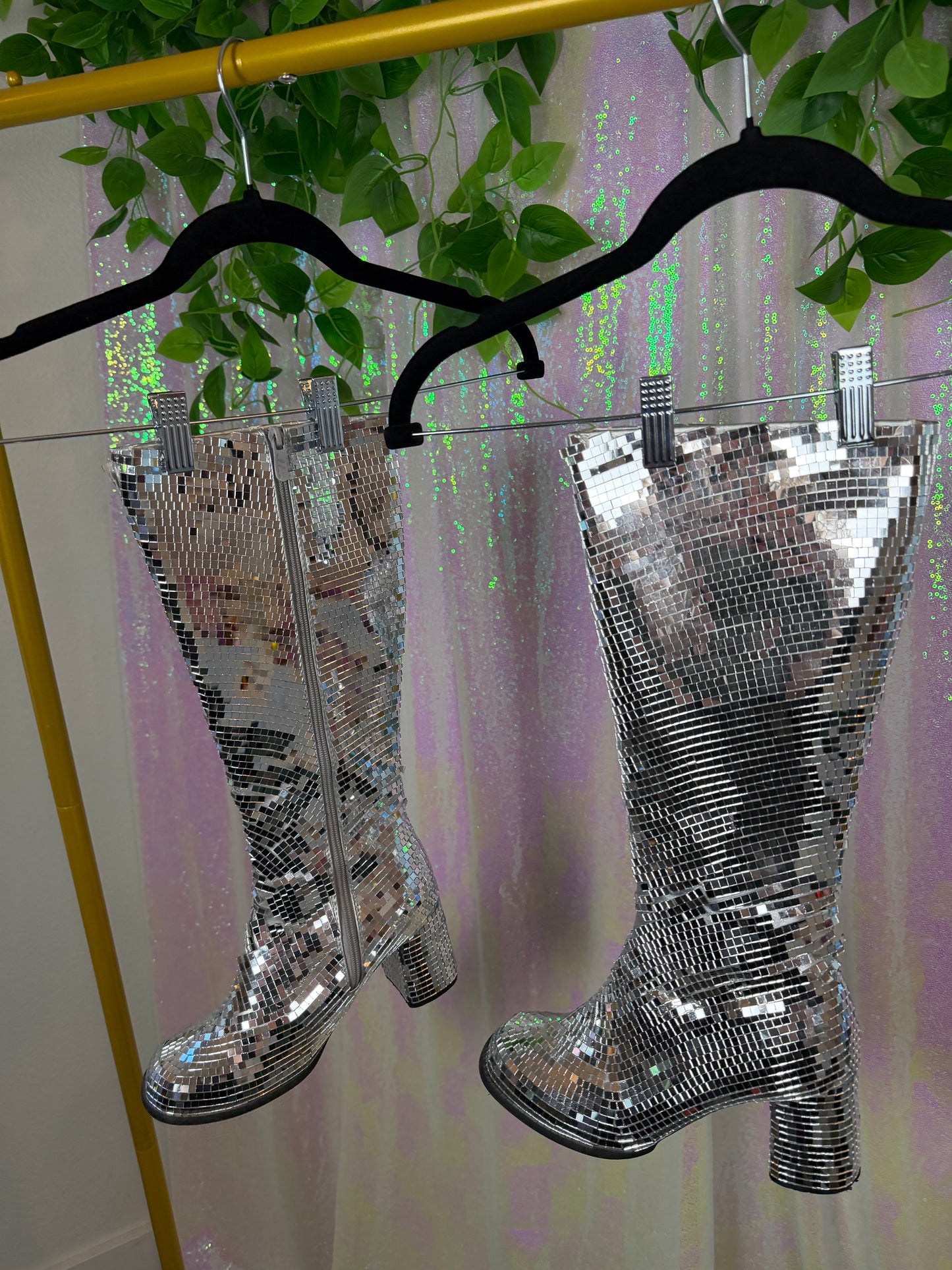 Human Disco Ball Set (S–M, size 9 boots) 🪩🫧🛸💿
