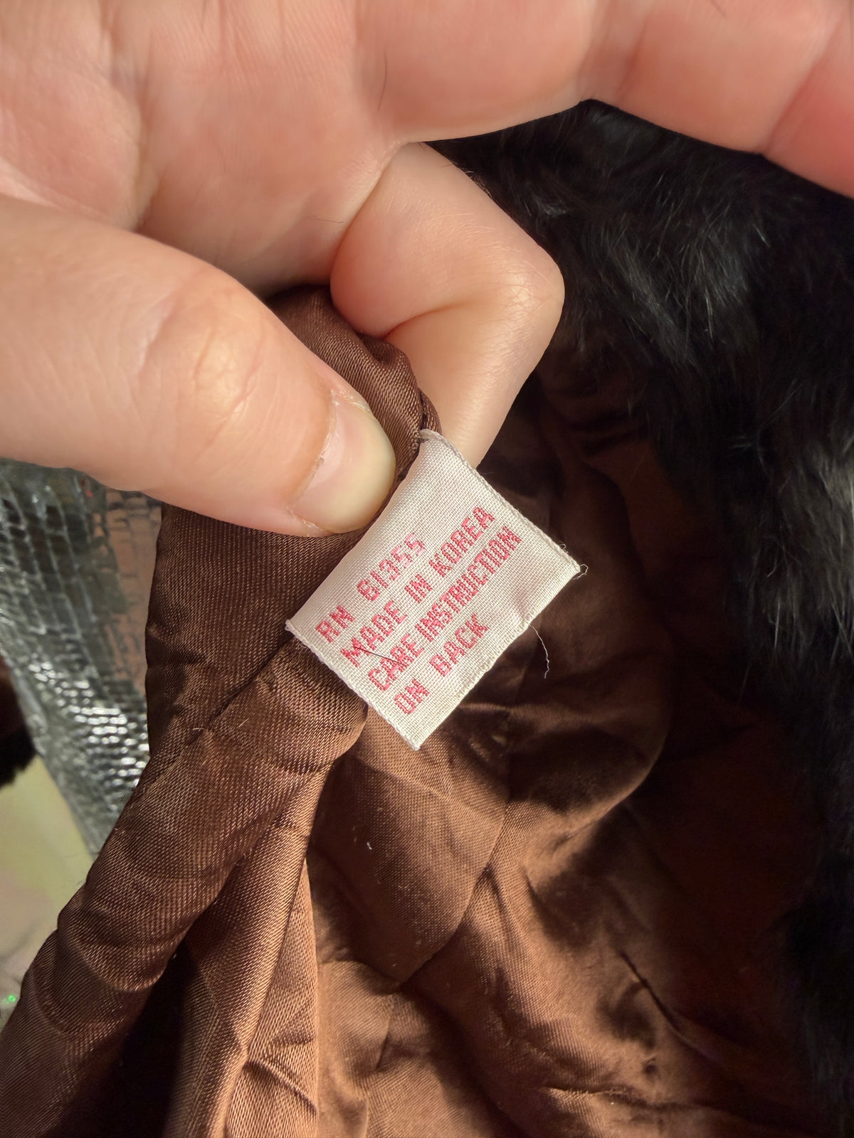 Jay Jacobs (S) 🗝️🖤🥀🦇 black plush ultra soft real rabbit fur vintage glam iconic shoulder padded statement jacket coat (factory tagged: N/A)