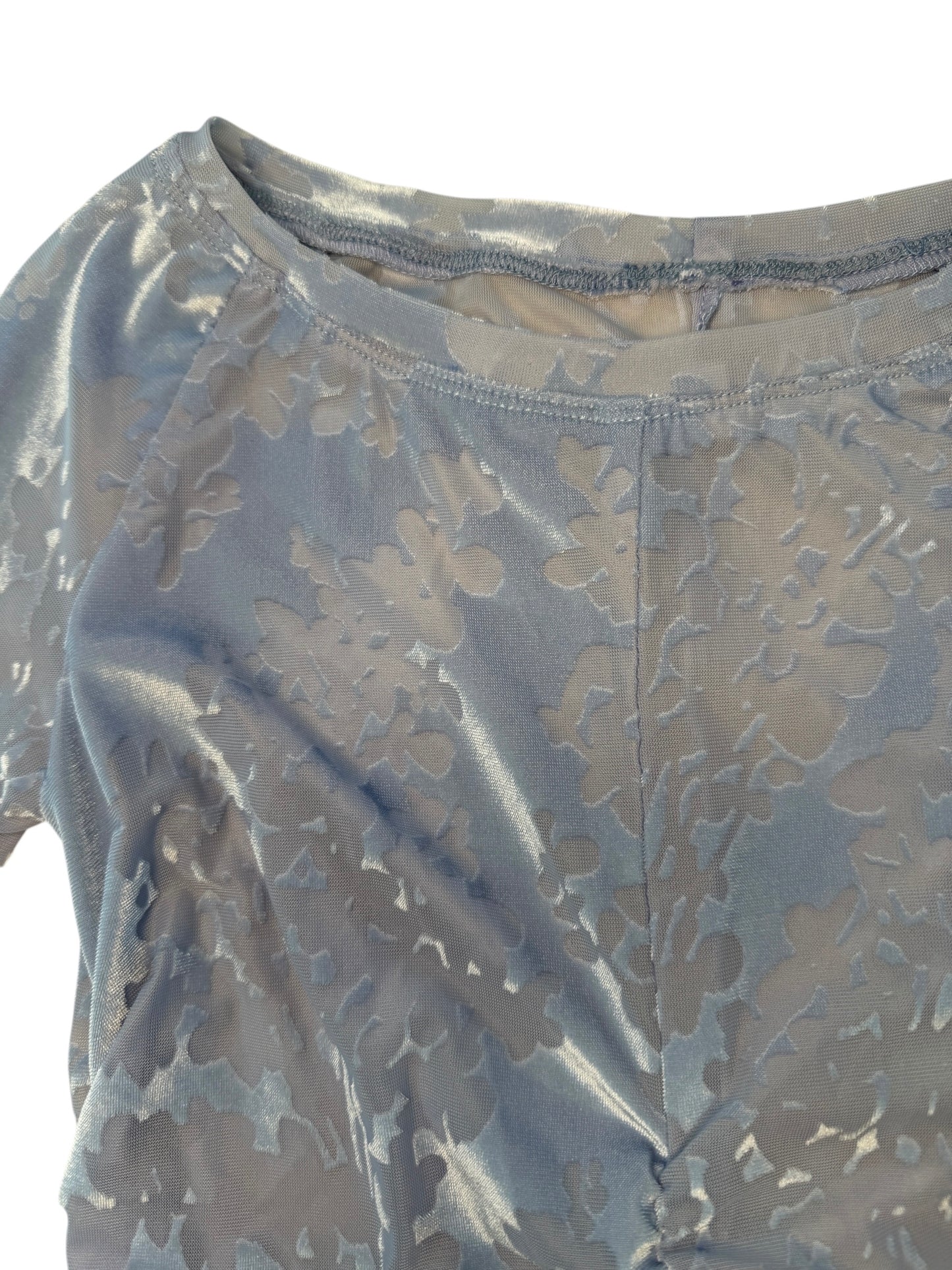 Full-Bag Value Bundle (M) 🧊🪞🦋🌊 mermaid fairycore icy ocean drip crop tops & cardigan, blue, cream, white