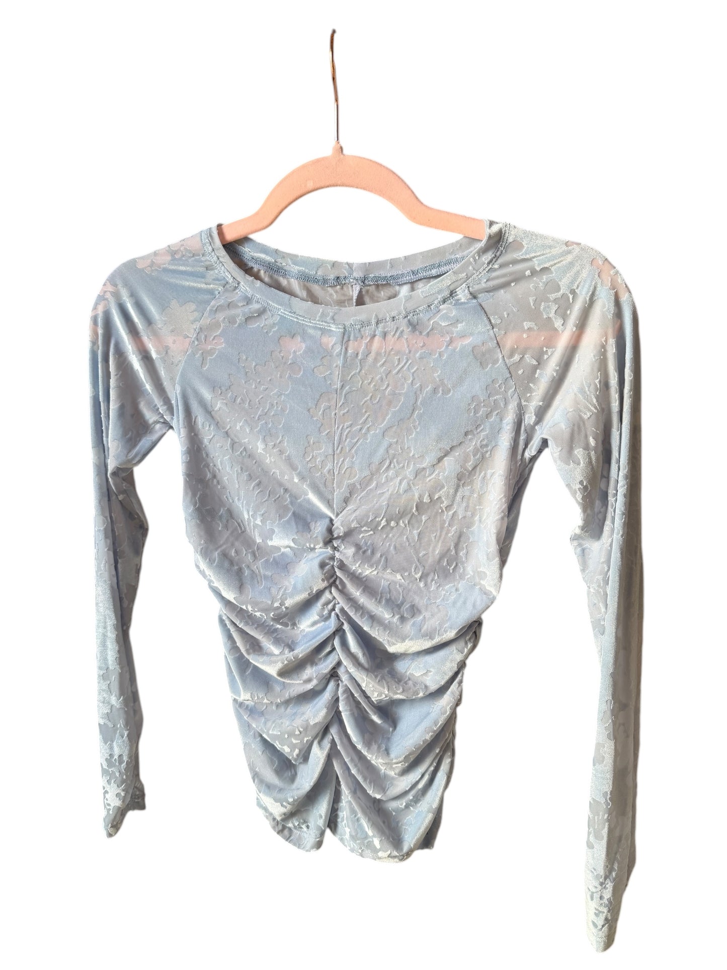 Full-Bag Value Bundle (M) 🧊🪞🦋🌊 mermaid fairycore icy ocean drip crop tops & cardigan, blue, cream, white